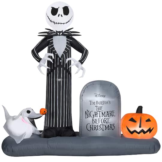 6.5ft. Airblown® Inflatable Jack Skellington Halloween Town